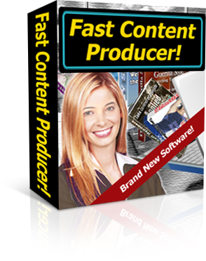 Product picture Fast Content Producer - Build Hundreds of Content Rich Dynamically Changing and Keyword Covered Web Pages